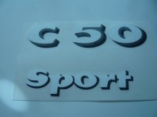 529-10.117a Abziehbild "C 50 Sport"